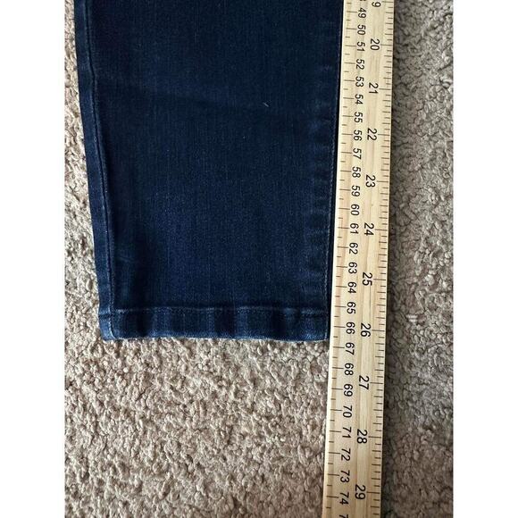 J. Jill Denim 5-Pocket Leggings Dark Wash Skinny Jeggings Blue Women's Size 14 - Picture 8 of 8